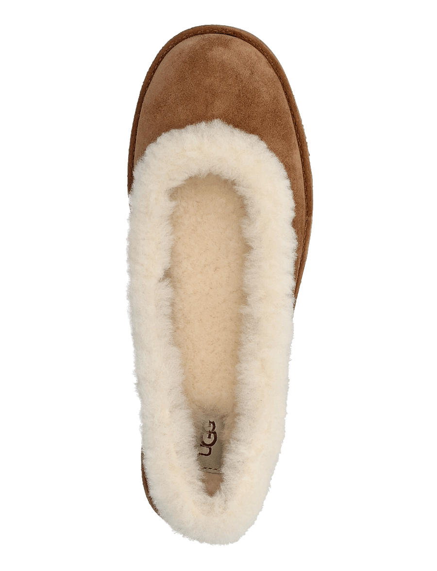 UGG - W Zora Ballet Flat - besondere anlässe - chestnut - 3