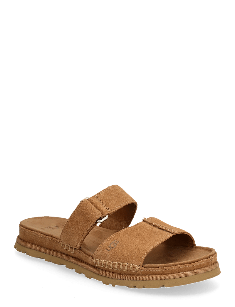 UGG - W GoldenGaze Slide - platta sandaler - chestnut - 0