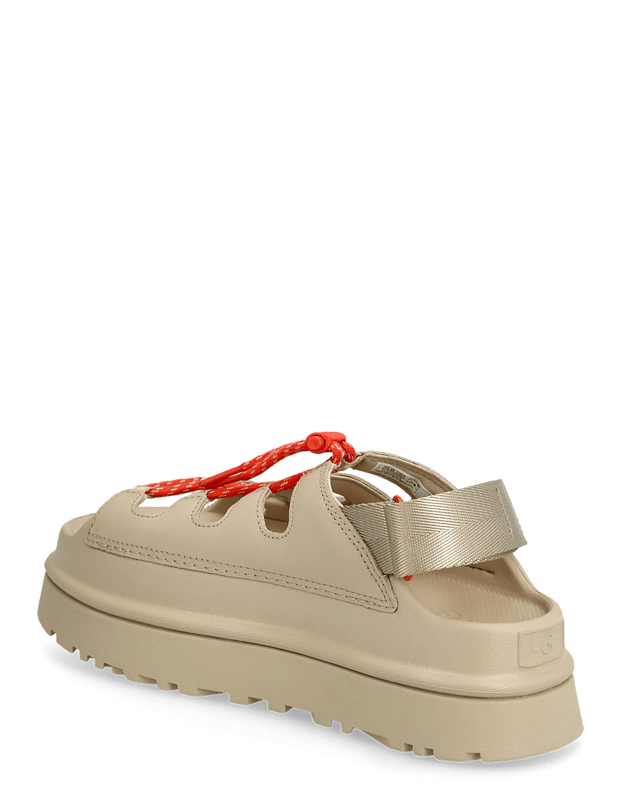 UGG - W GoldenGlow Toggle - sandały na platformie - mustard seed - 2