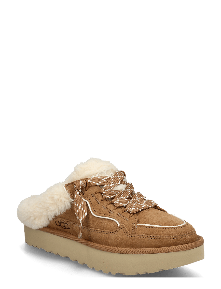 UGG - W Lowmel Mule - flache pantoletten - chestnut - 0