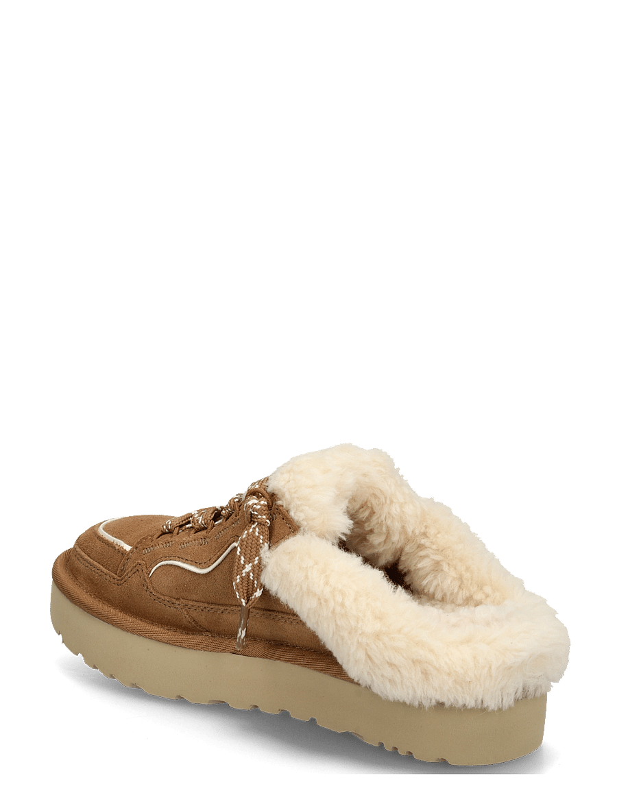 UGG - W Lowmel Mule - flache pantoletten - chestnut - 1