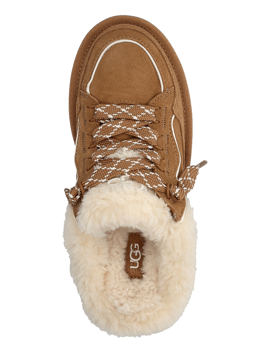 UGG - W Lowmel Mule - flache pantoletten - chestnut - 3