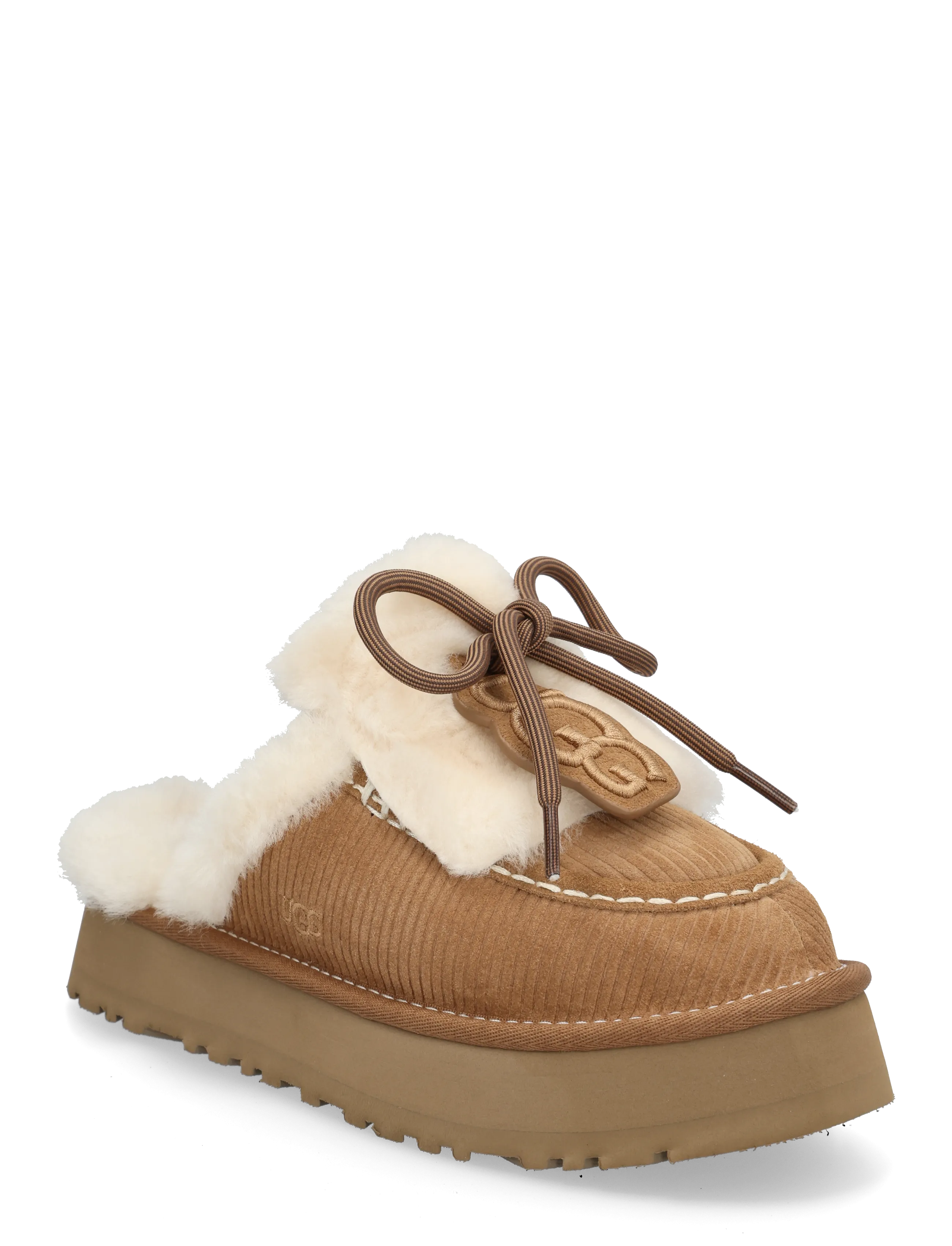 UGG W Disquette Heritage, Damen, Plateau Hausschuh, Braun, Gr.38