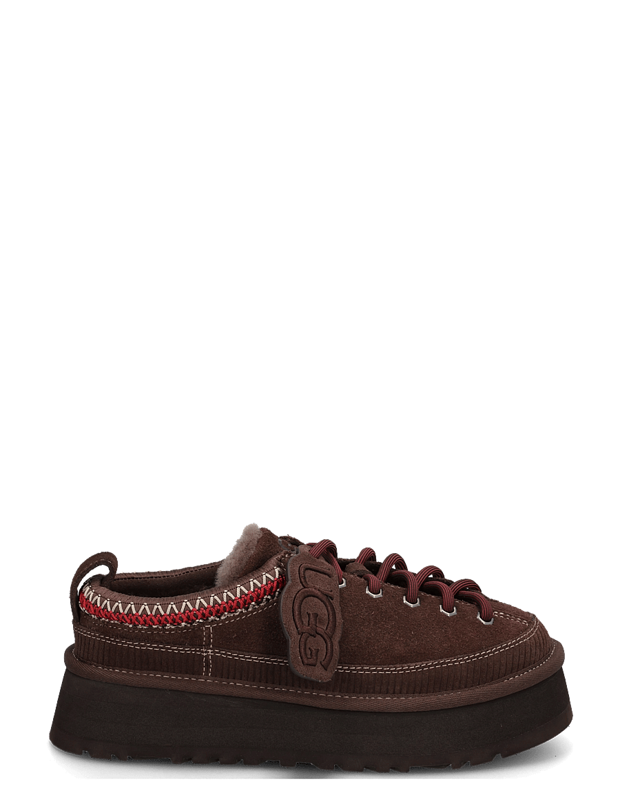 UGG - W Heritage Lace-Up Slipper - platform sneakers - burnt cedar - 2