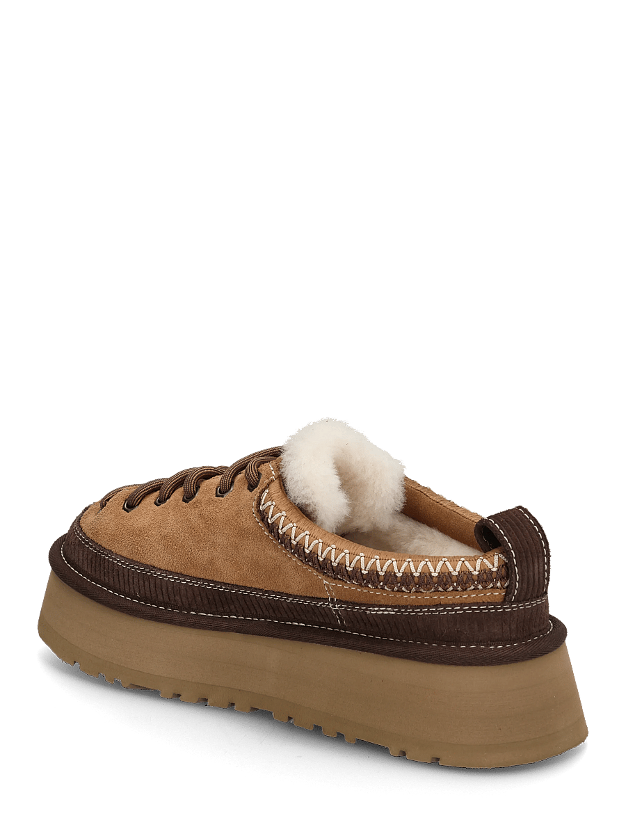 UGG - W Heritage Lace-Up Slipper - bamsestøvler - chestnut - 1