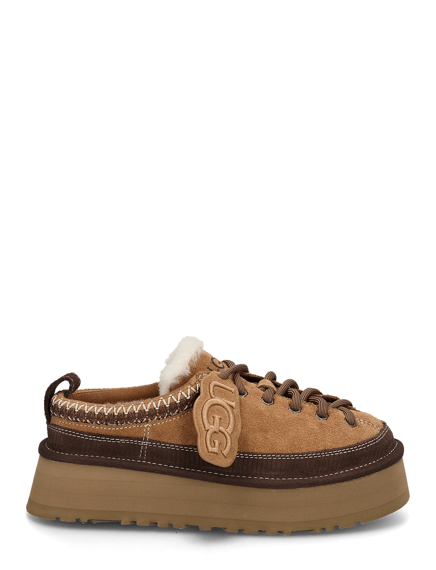 UGG - W Heritage Lace-Up Slipper - bamsestøvler - chestnut - 2