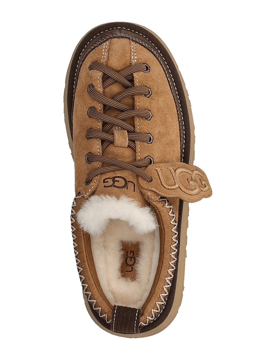 UGG - W Heritage Lace-Up Slipper - bamsestøvler - chestnut - 3