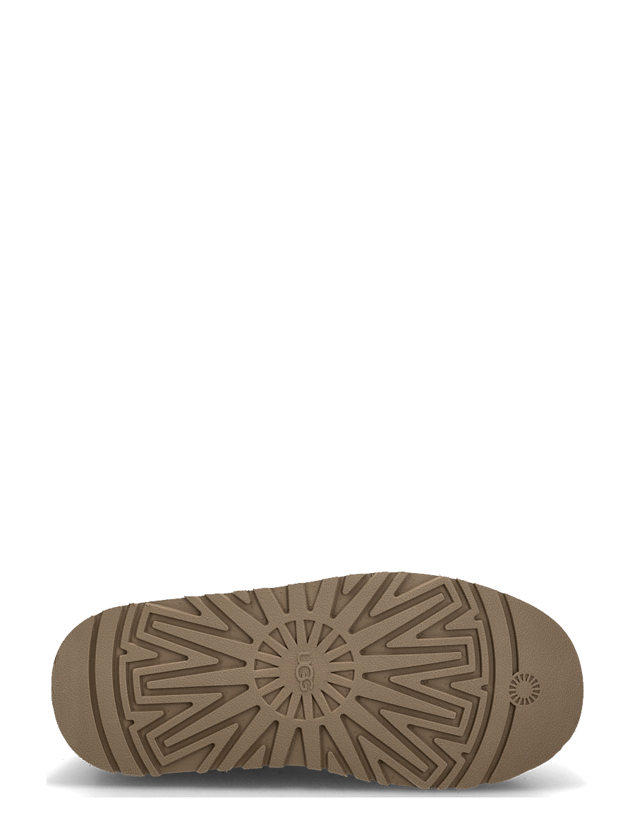 UGG - W Heritage Lace-Up Slipper - teddy-stiefel - chestnut - 4
