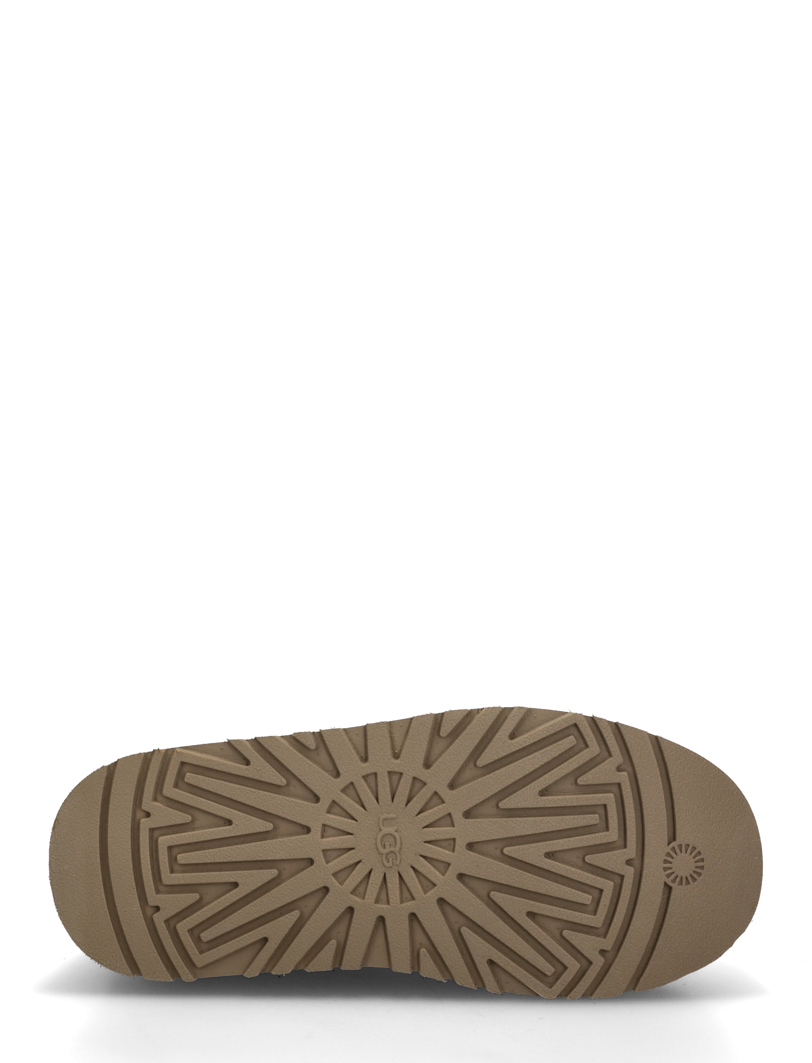 UGG - W Heritage Lace-Up Slipper - teddy-stiefel - chestnut - 4
