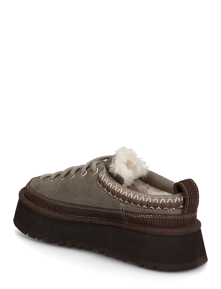 UGG - W Heritage Lace-Up Slipper - bamsestøvler - dried oregano - 1