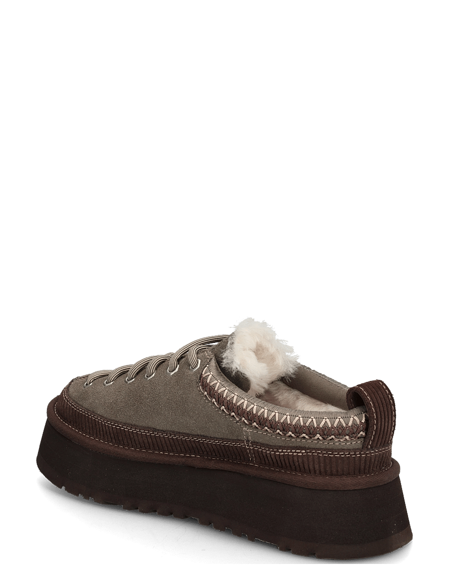 UGG - W Heritage Lace-Up Slipper - teddy-saapad - dried oregano - 1