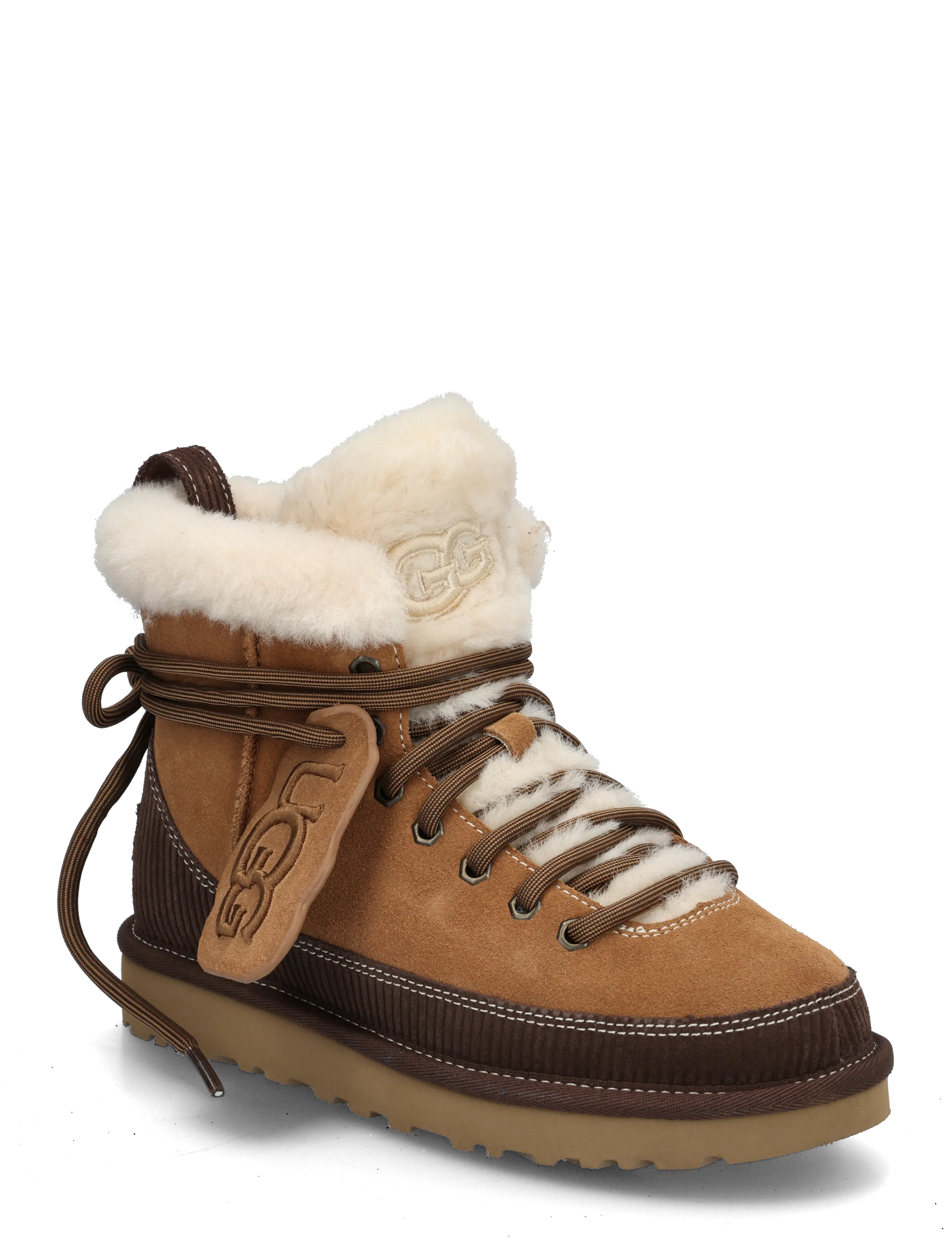 UGG W Classic Heritage Lace-Up - Stiefel - CHESTNUT / brown