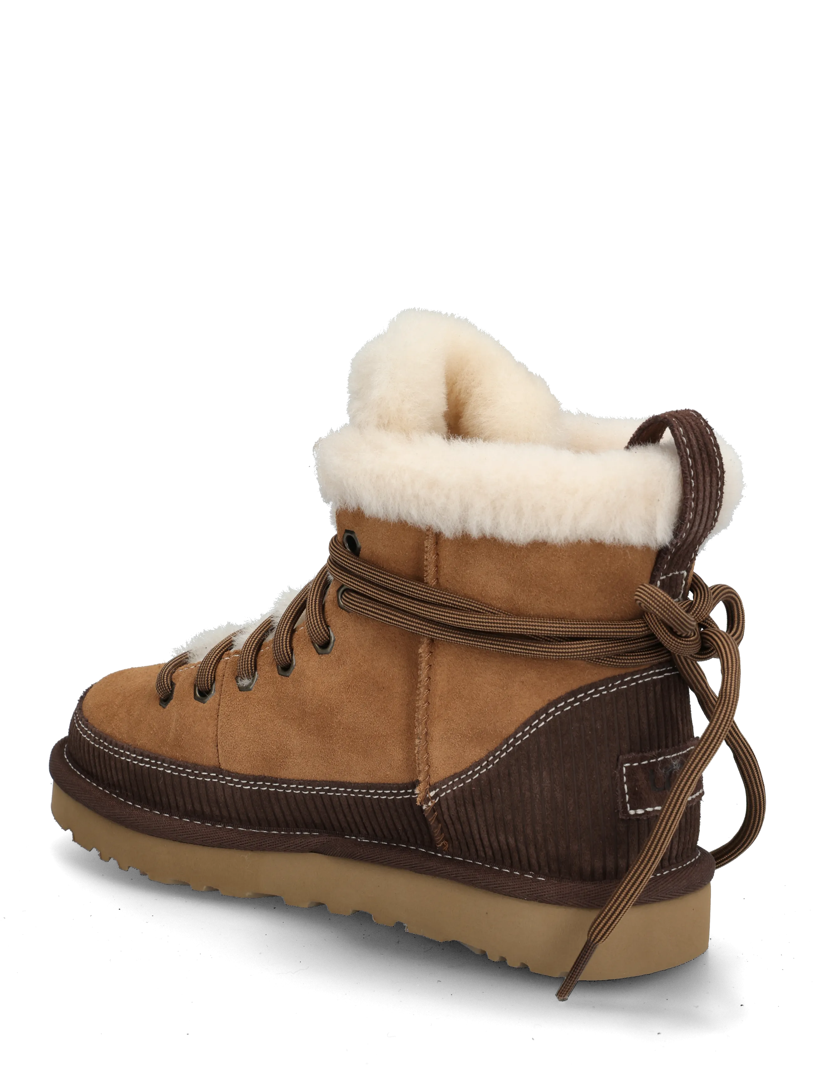 UGG - W Classic Heritage Lace-Up - geschnürte stiefel - chestnut - 1