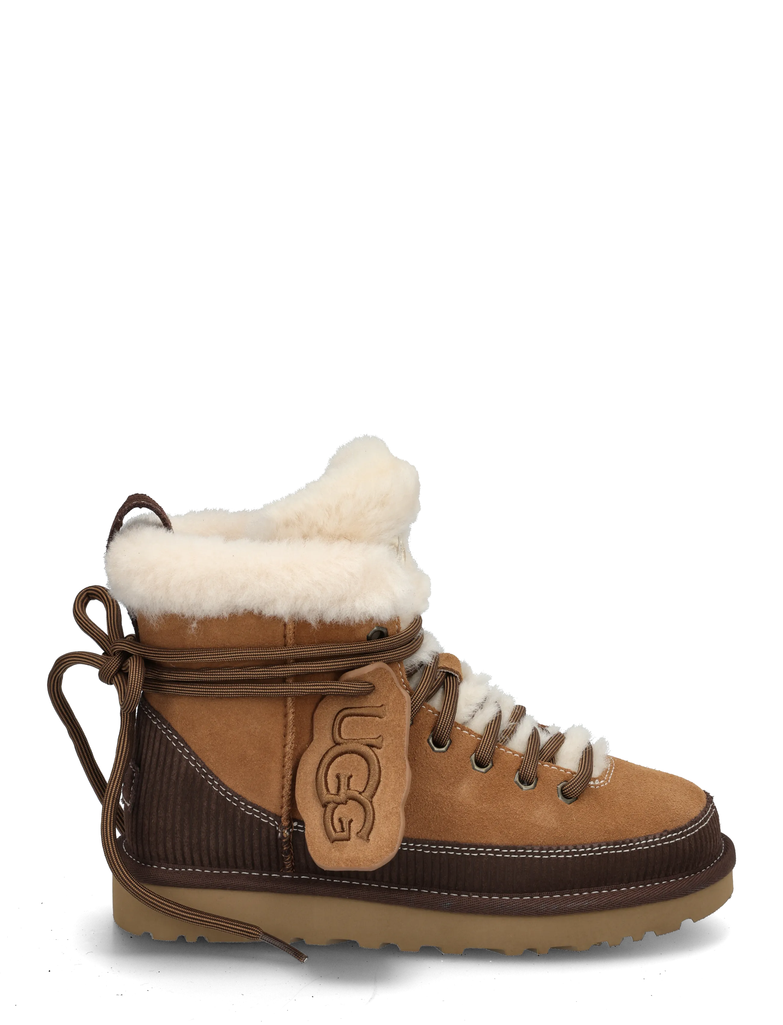UGG - W Classic Heritage Lace-Up - geschnürte stiefel - chestnut - 2
