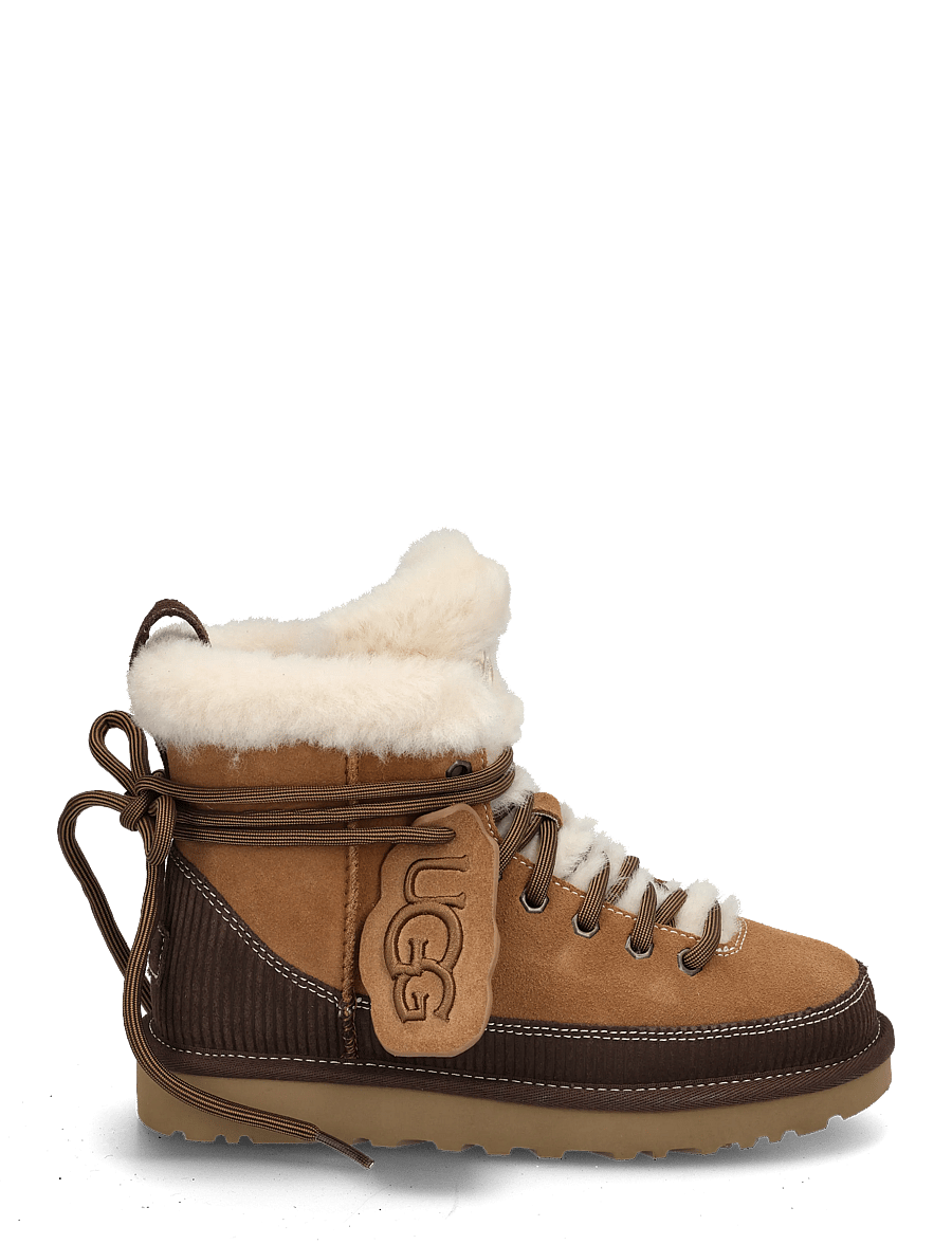 UGG - W Classic Heritage Lace-Up - snørestøvler - chestnut - 2