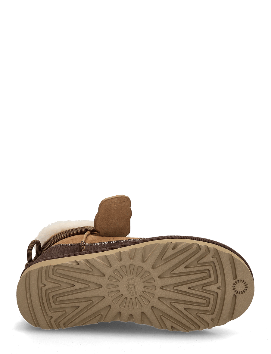 UGG - W Classic Heritage Lace-Up - snørestøvler - chestnut - 4