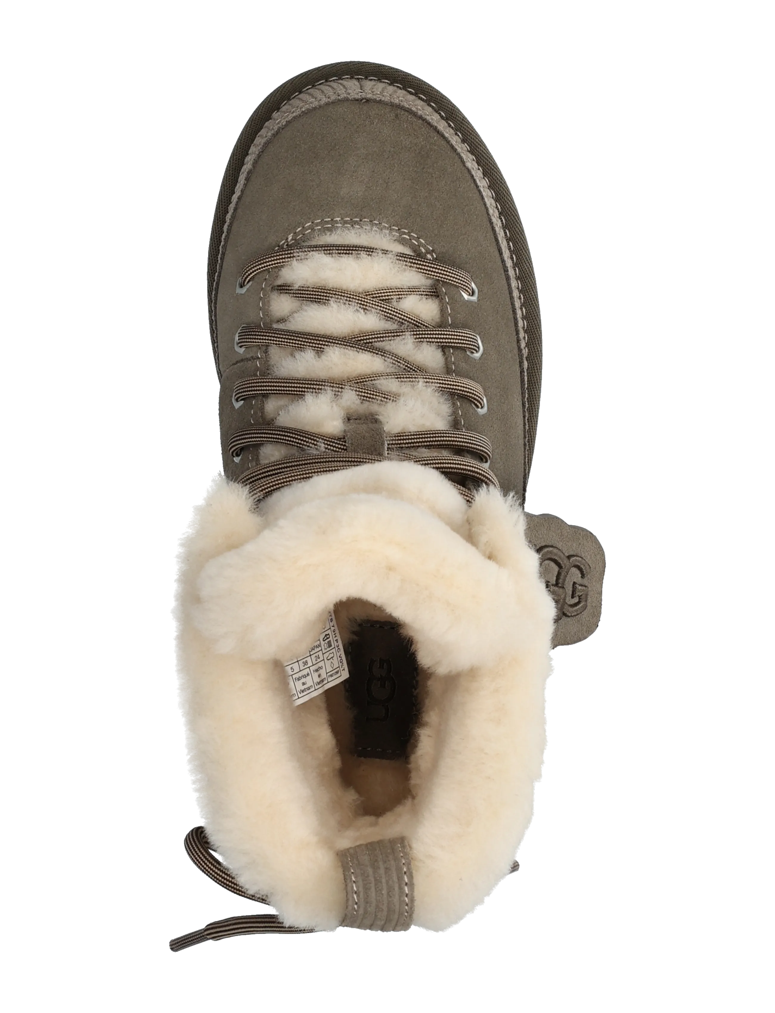 UGG - W Classic Heritage Lace-Up - snørestøvler - dried oregano - 3