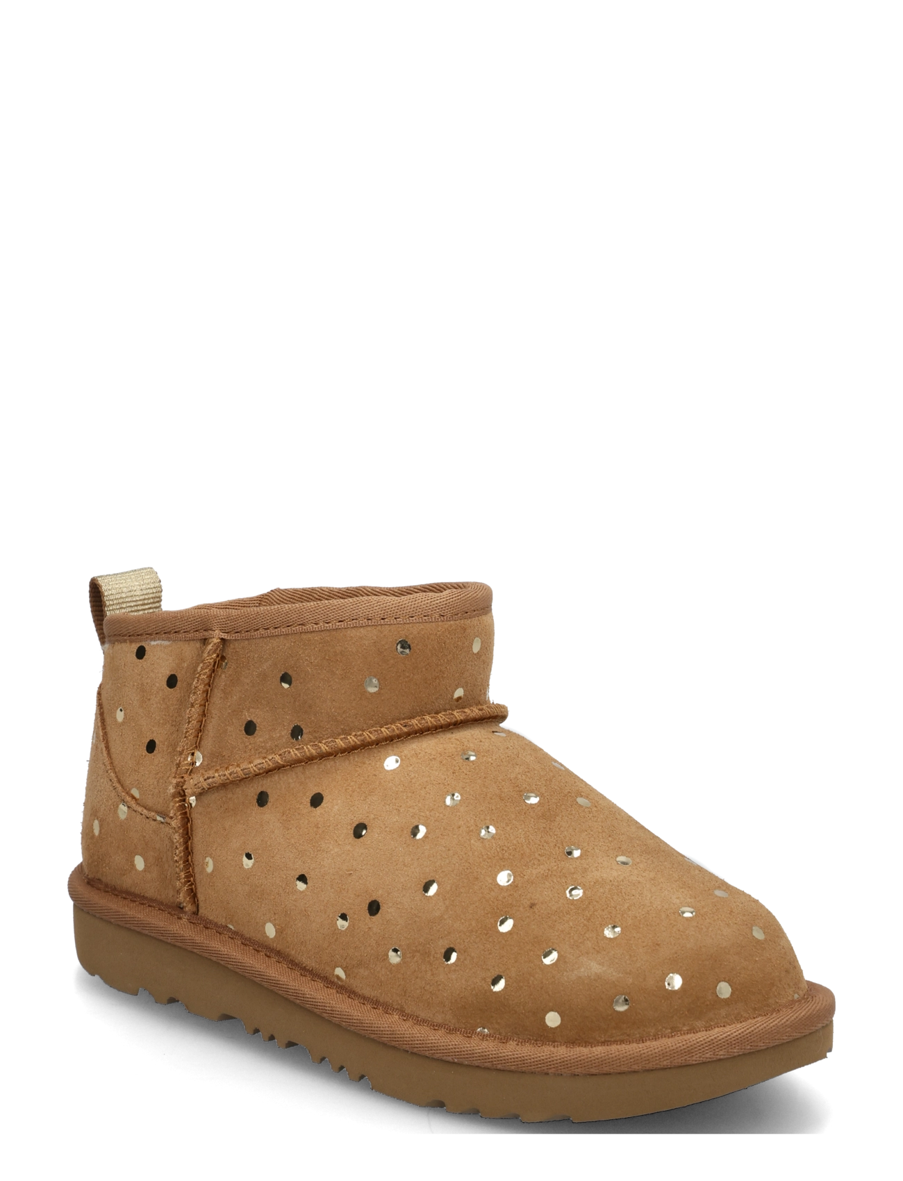 UGG K Classic Ultra Mini Shiny Dots - Wintersport - CHESTNUT / brown