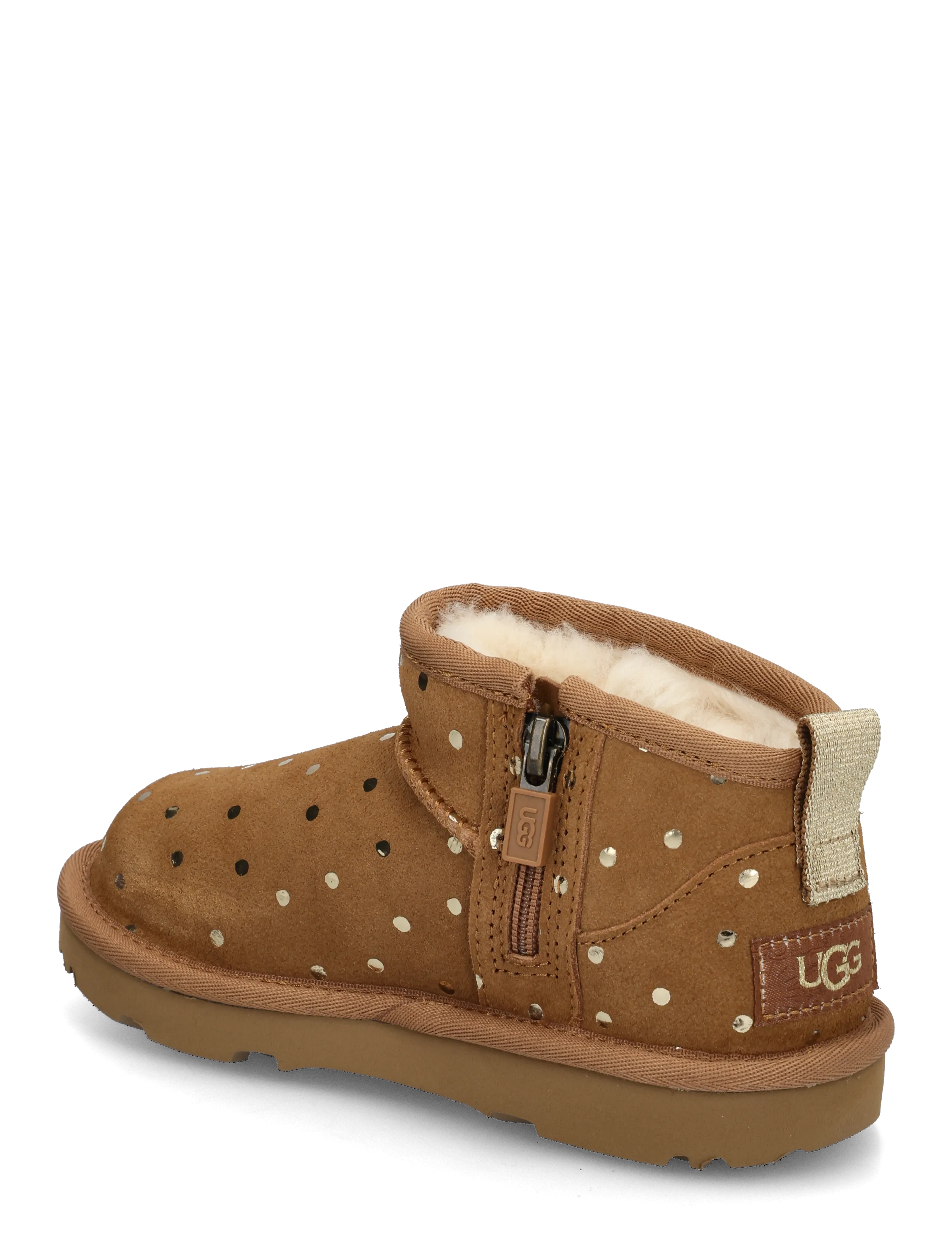 UGG - T Classic Ultra Mini Shiny Dots - vinterstövlar - chestnut - 1