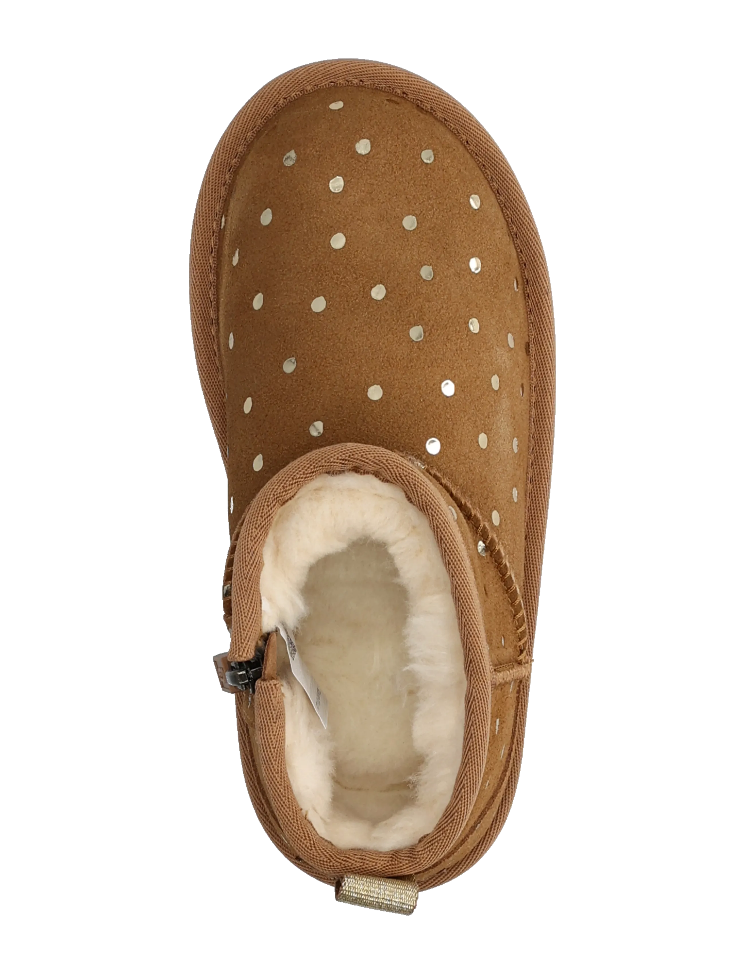 UGG - T Classic Ultra Mini Shiny Dots - vinterstövlar - chestnut - 3