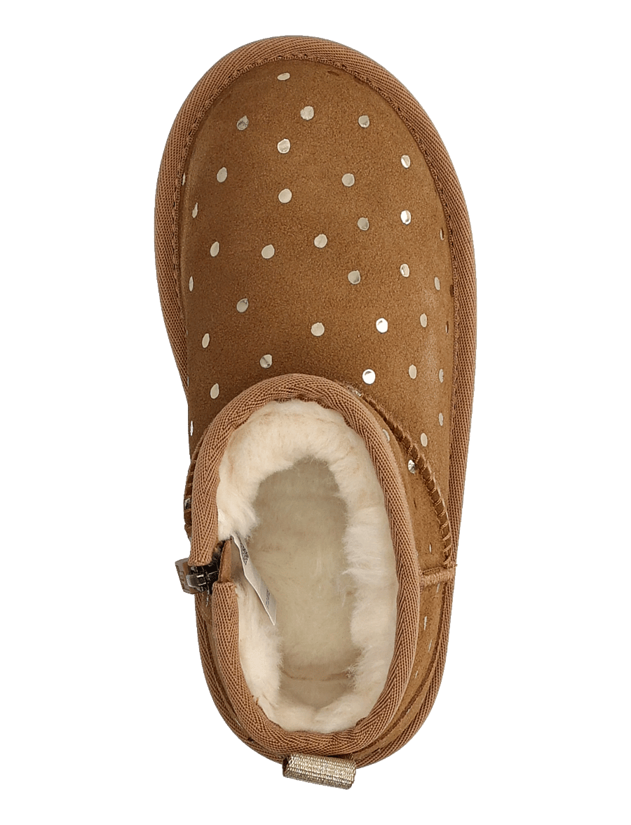UGG - T Classic Ultra Mini Shiny Dots - winterstiefel - chestnut - 3
