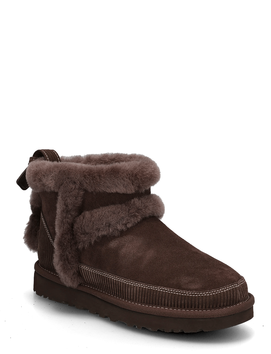 UGG - W Classic Mini Heritage - teddy boots - burnt cedar - 0