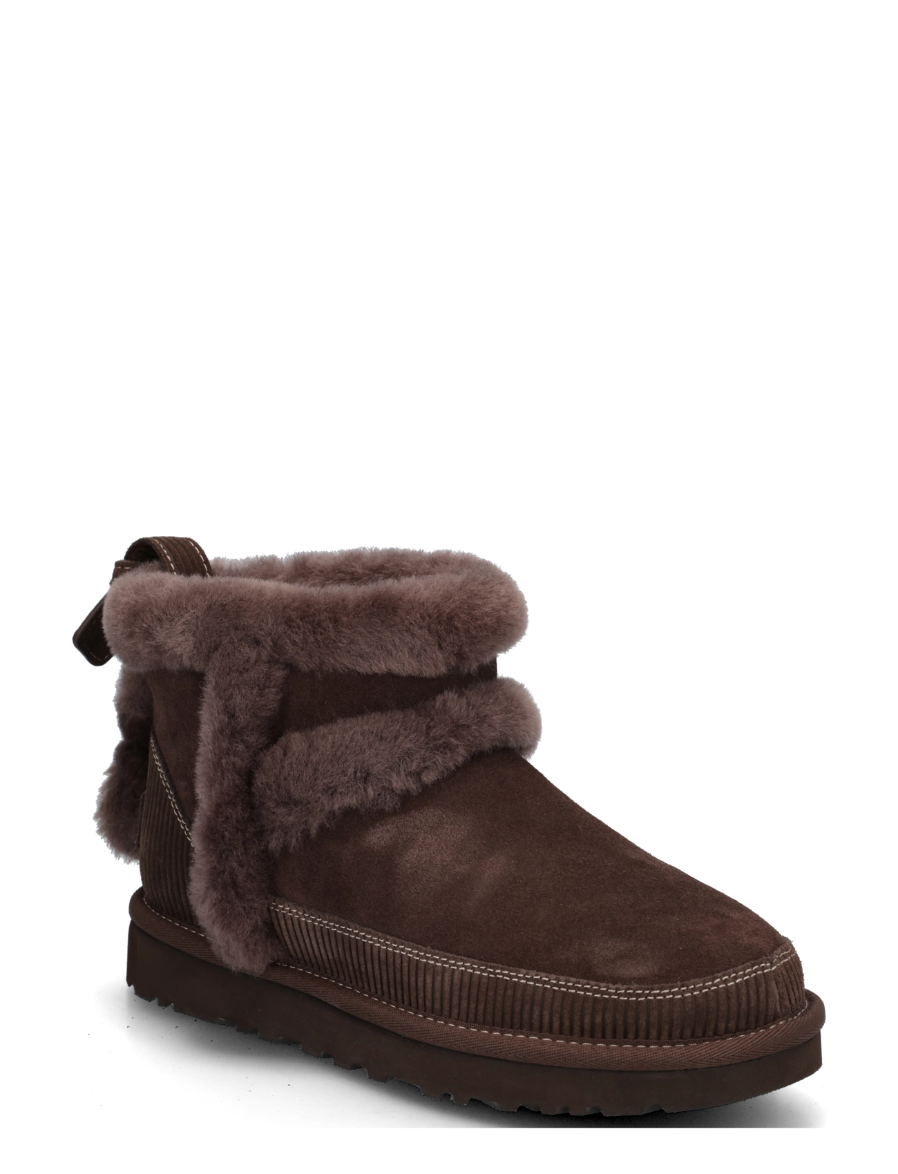 UGG W Classic Mini Heritage - Teddy boots - BURNT CEDAR / brown