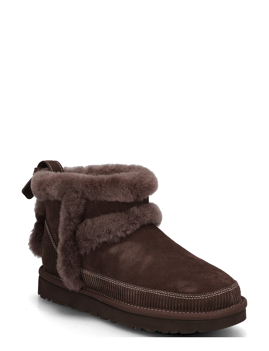 UGG - W Classic Mini Heritage - teddy boots - burnt cedar - 0