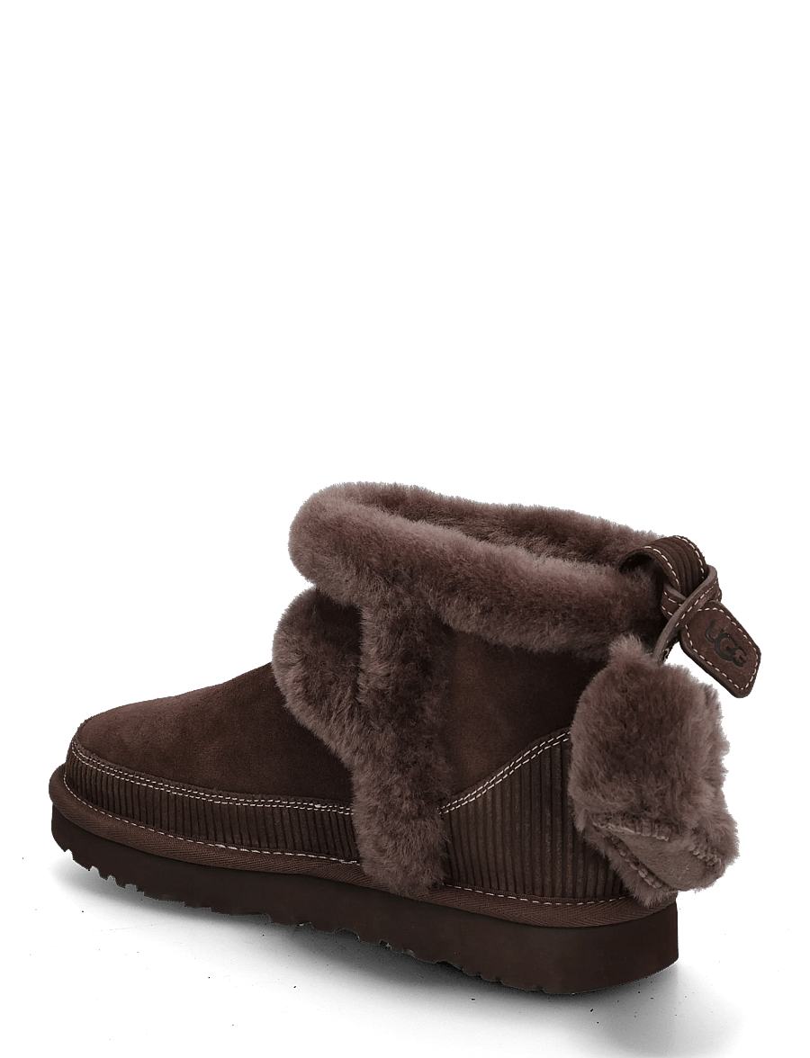 UGG - W Classic Mini Heritage - teddy boots - burnt cedar - 1