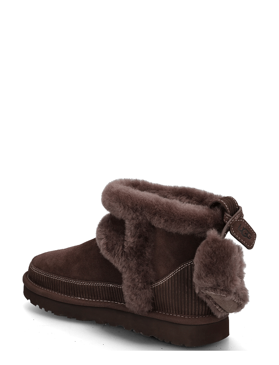 UGG - W Classic Mini Heritage - teddy boots - burnt cedar - 1