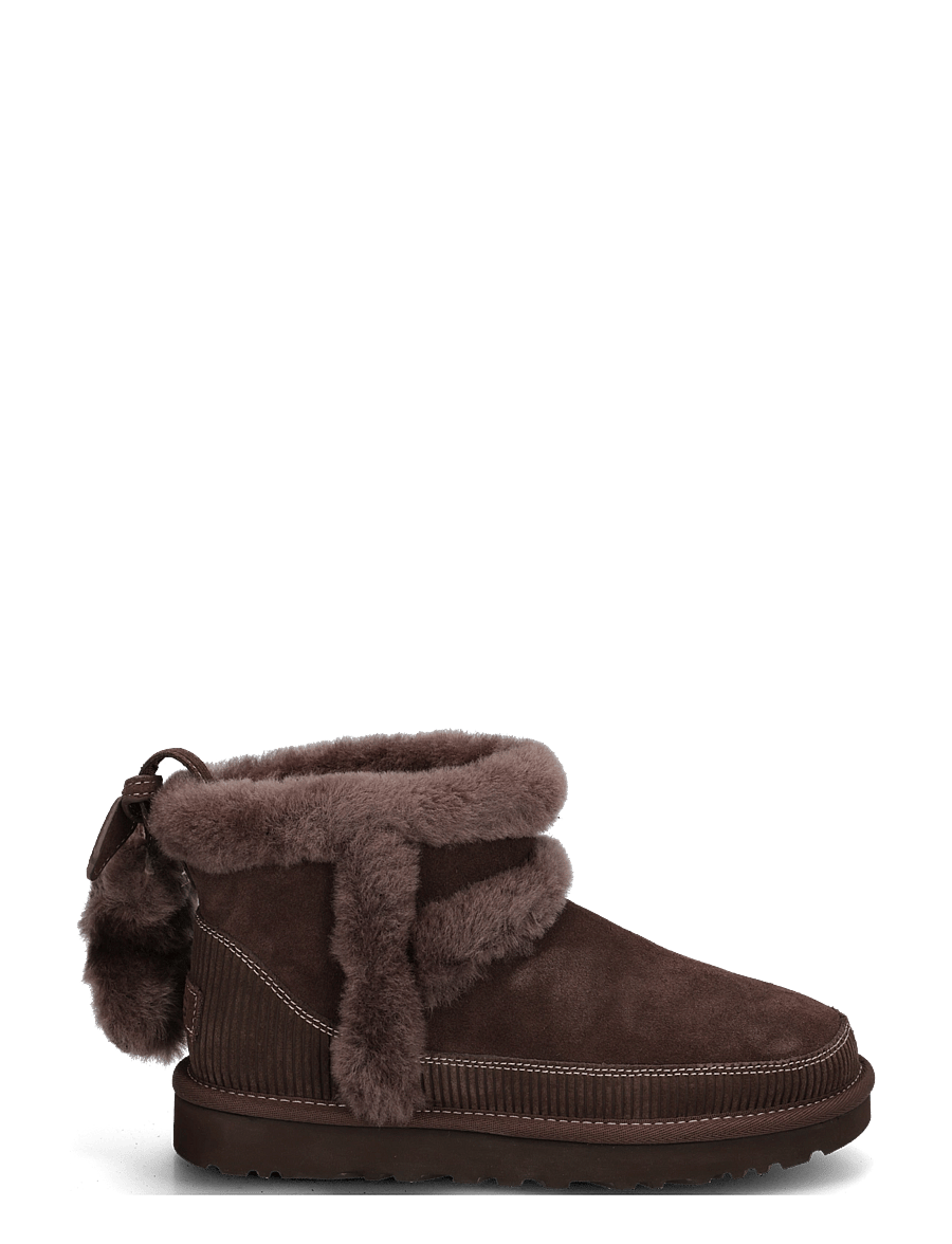 UGG - W Classic Mini Heritage - teddy boots - burnt cedar - 2