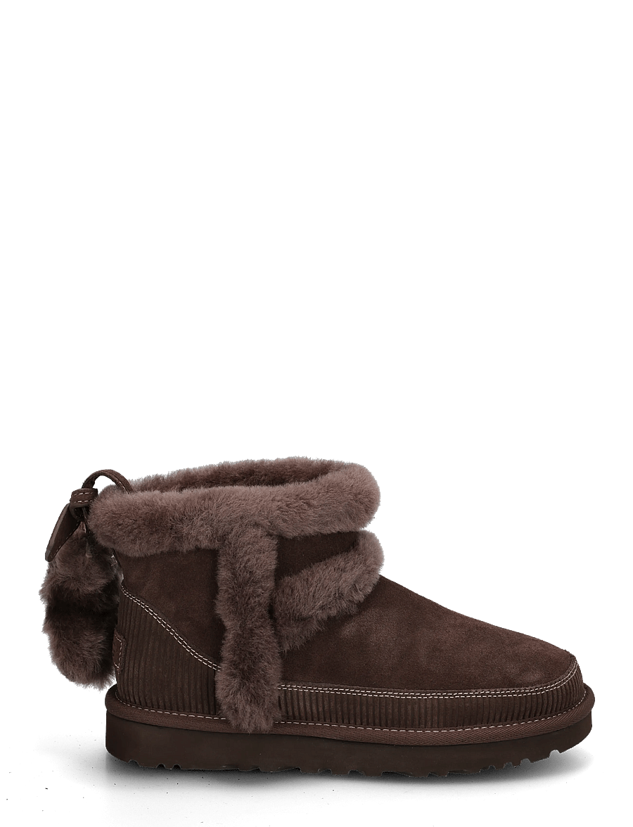 UGG - W Classic Mini Heritage - teddy boots - burnt cedar - 2