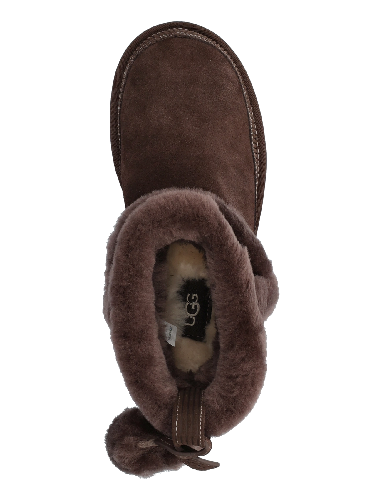 UGG - W Classic Mini Heritage - teddy boots - burnt cedar - 3