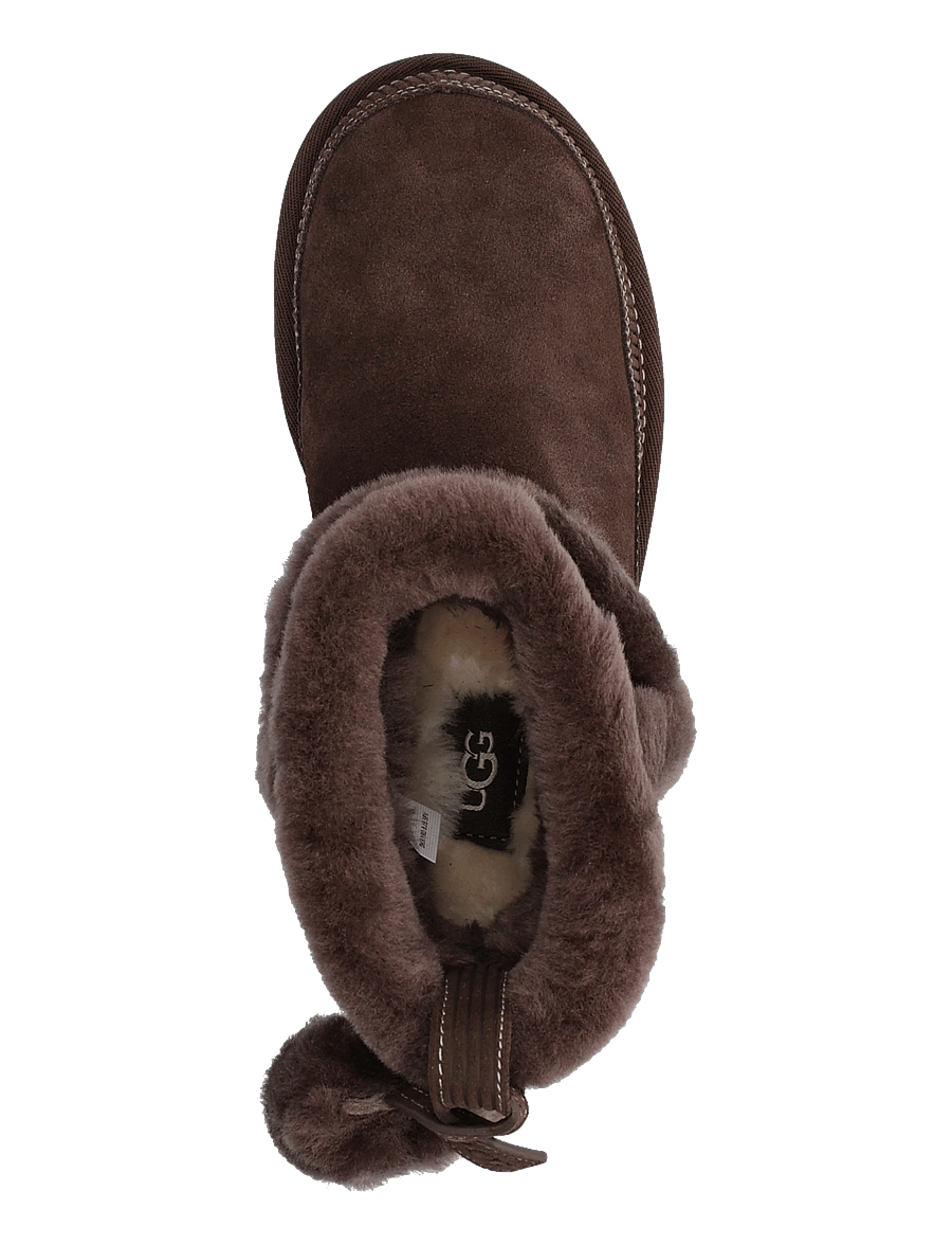 UGG - W Classic Mini Heritage - teddy boots - burnt cedar - 3