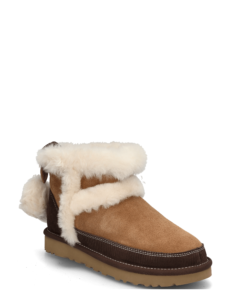 UGG - W Classic Mini Heritage - bamsestøvler - chestnut - 0