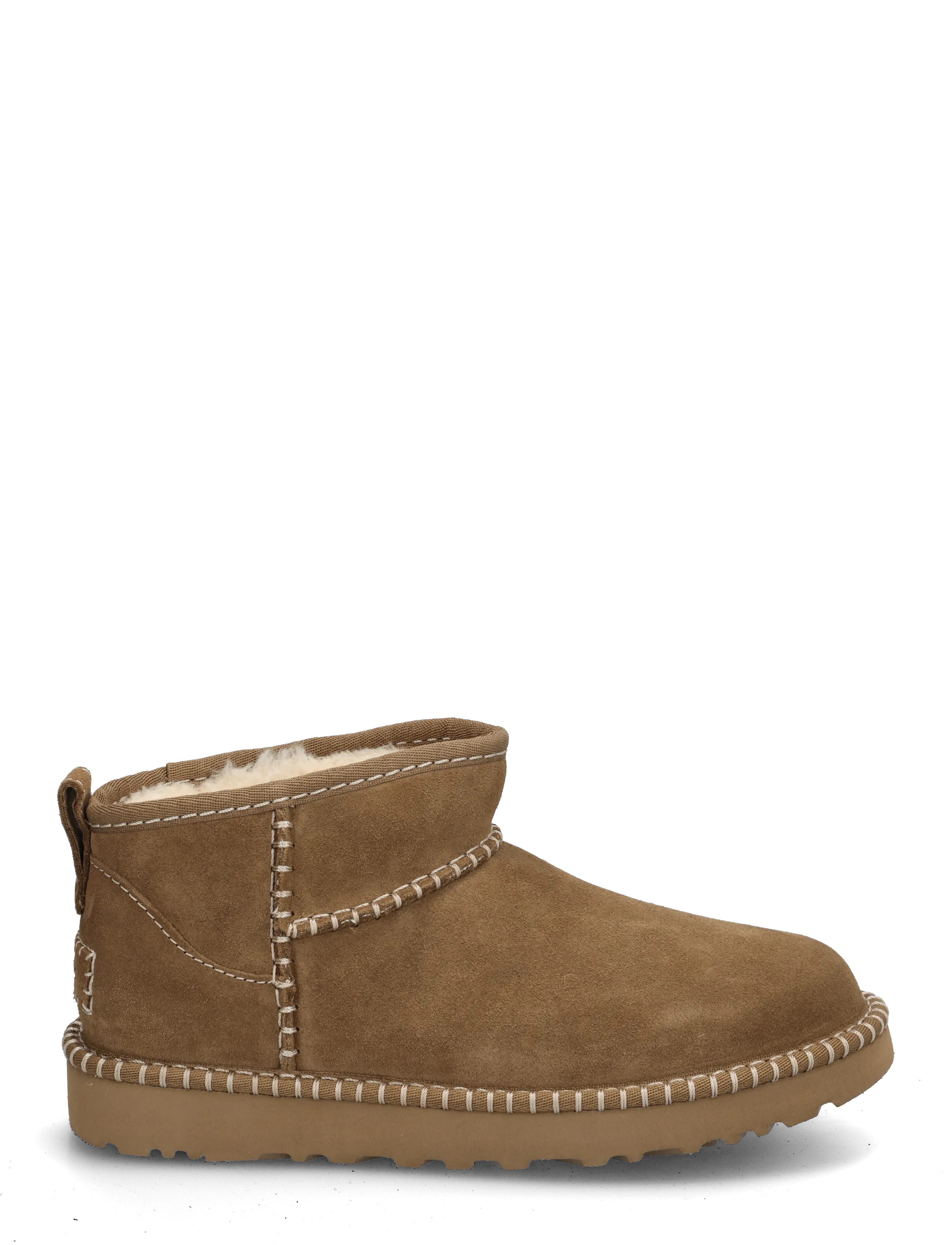 UGG - W Classic Ultra Mini Botanic - teddy boots - light bronze - 2