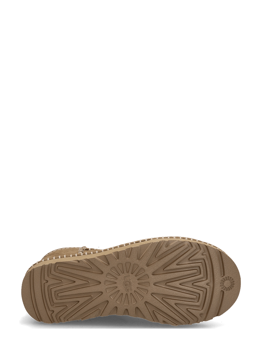 UGG - W Classic Ultra Mini Botanic - teddy boots - light bronze - 4