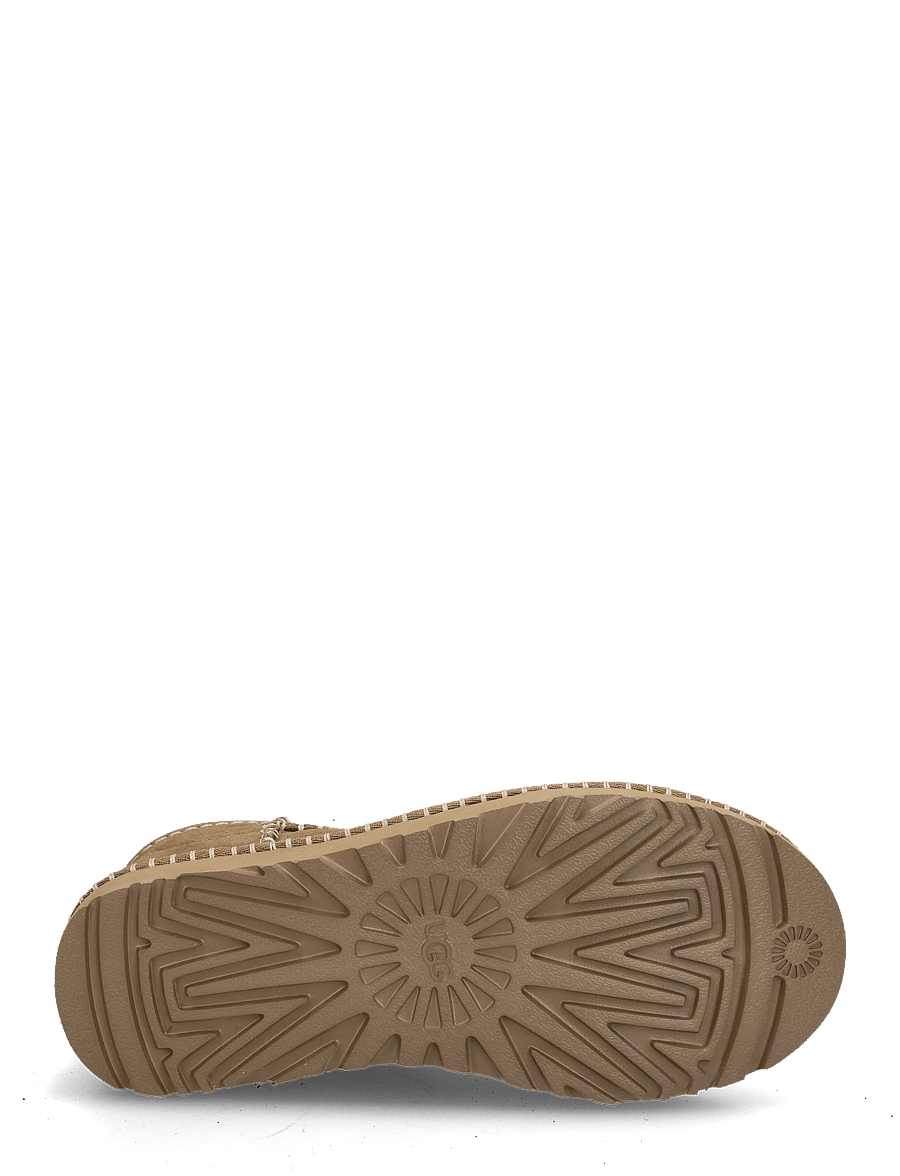 UGG - W Classic Ultra Mini Botanic - teddy boots - light bronze - 4