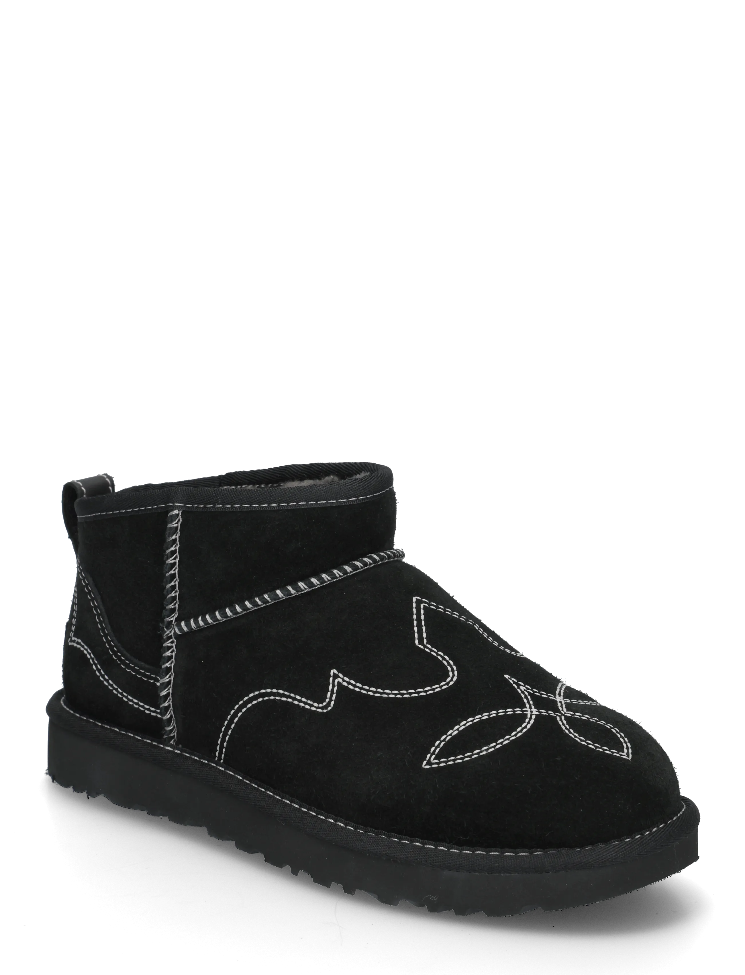 UGG W Classic Ultra Mini Western - Skor - BLACK / black