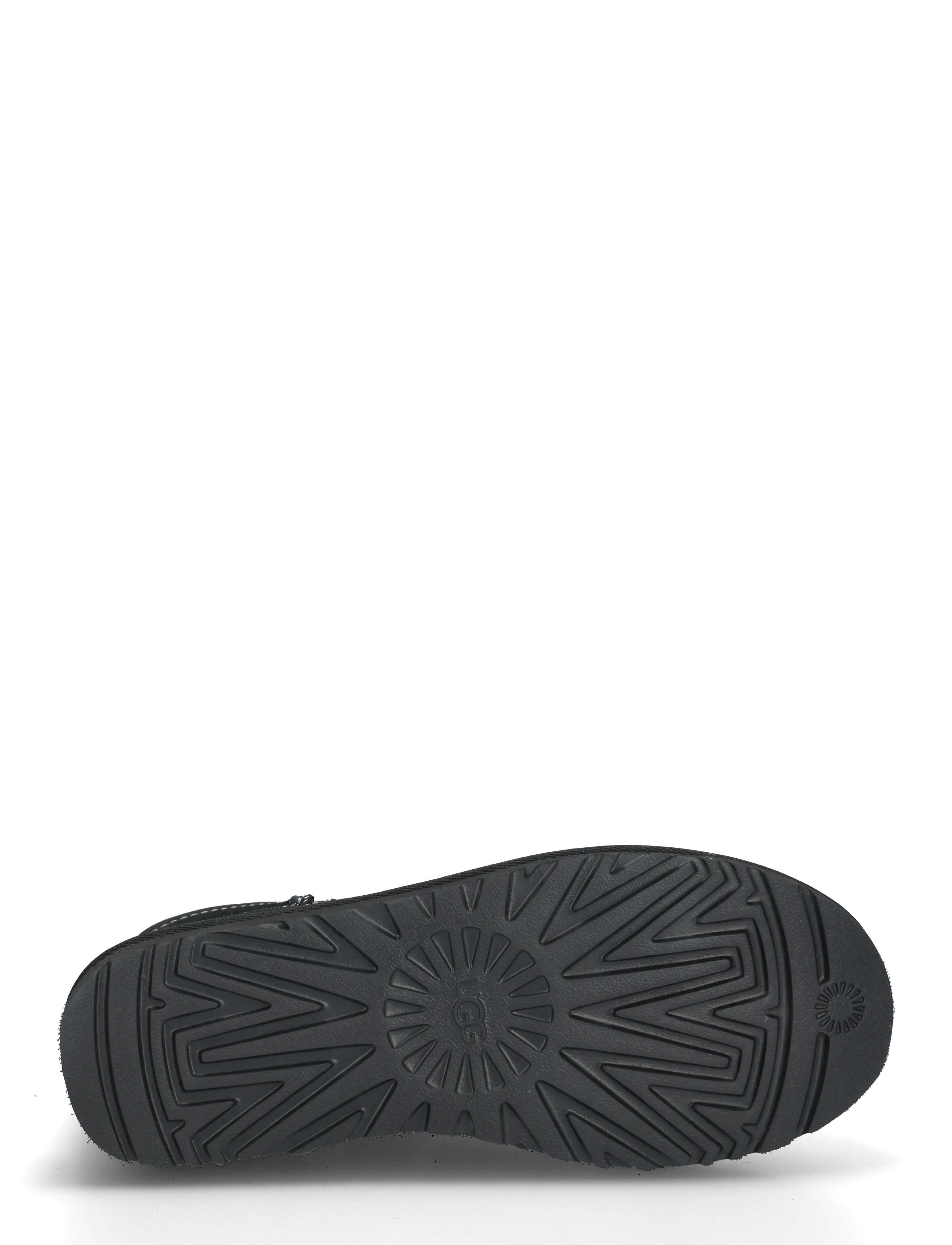 UGG - W Classic Ultra Mini Western - teddy boots - black - 4