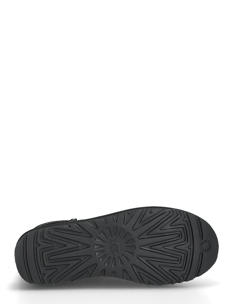 UGG - W Classic Ultra Mini Western - teddy boots - black - 4