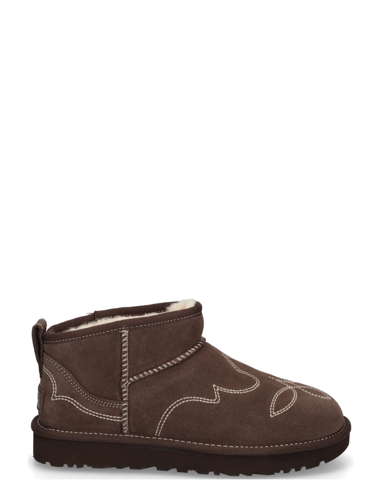 UGG - W Classic Ultra Mini Western - teddy boots - burnt cedar - 2