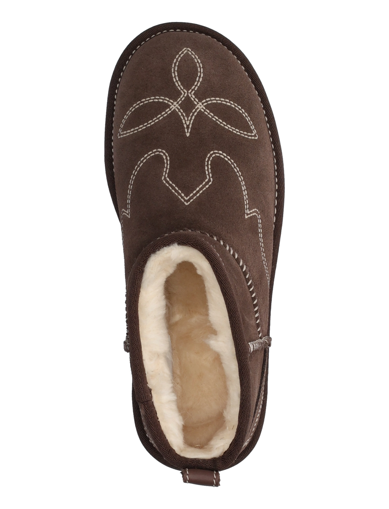 UGG - W Classic Ultra Mini Western - teddy boots - burnt cedar - 3
