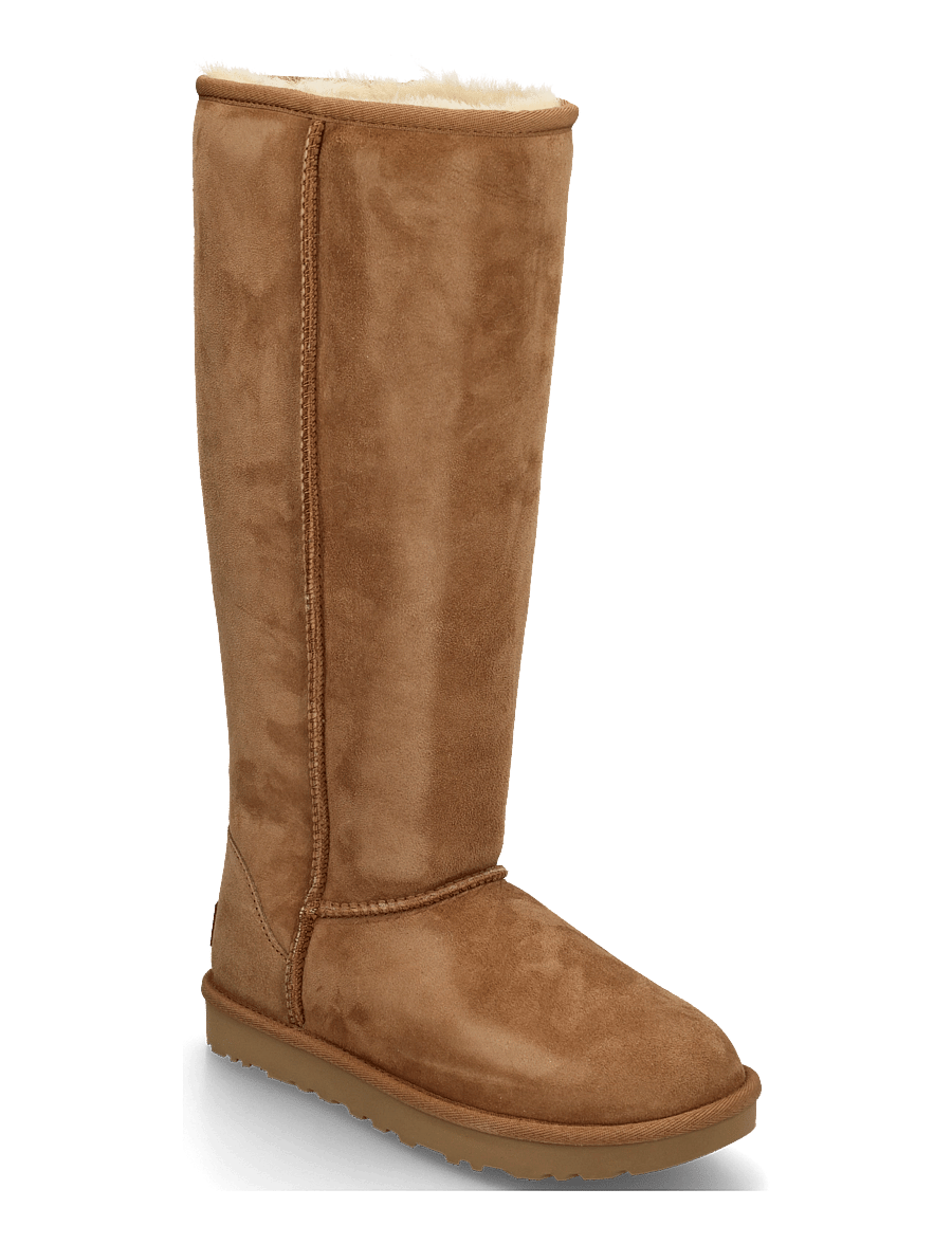 UGG - W Classic Ultra Tall - langskaftede støvler - chestnut - 0
