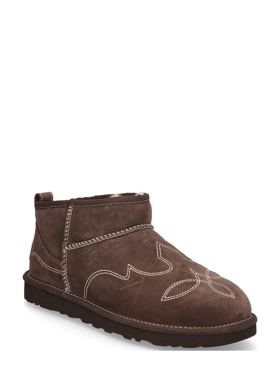 UGG - M Classic Ultra Mini Western - winter boots - burnt cedar - 0