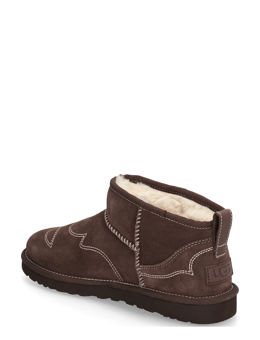 UGG - M Classic Ultra Mini Western - winter boots - burnt cedar - 1