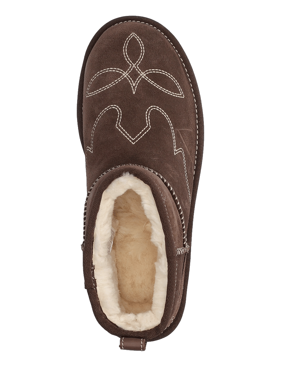 UGG - M Classic Ultra Mini Western - winter boots - burnt cedar - 3