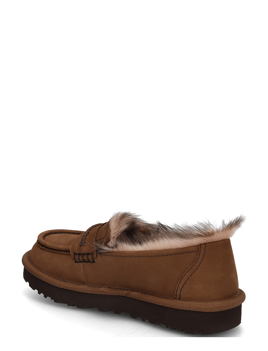 UGG - W Ellis Nubuck Loafer - mode trends - dark chestnut - 1