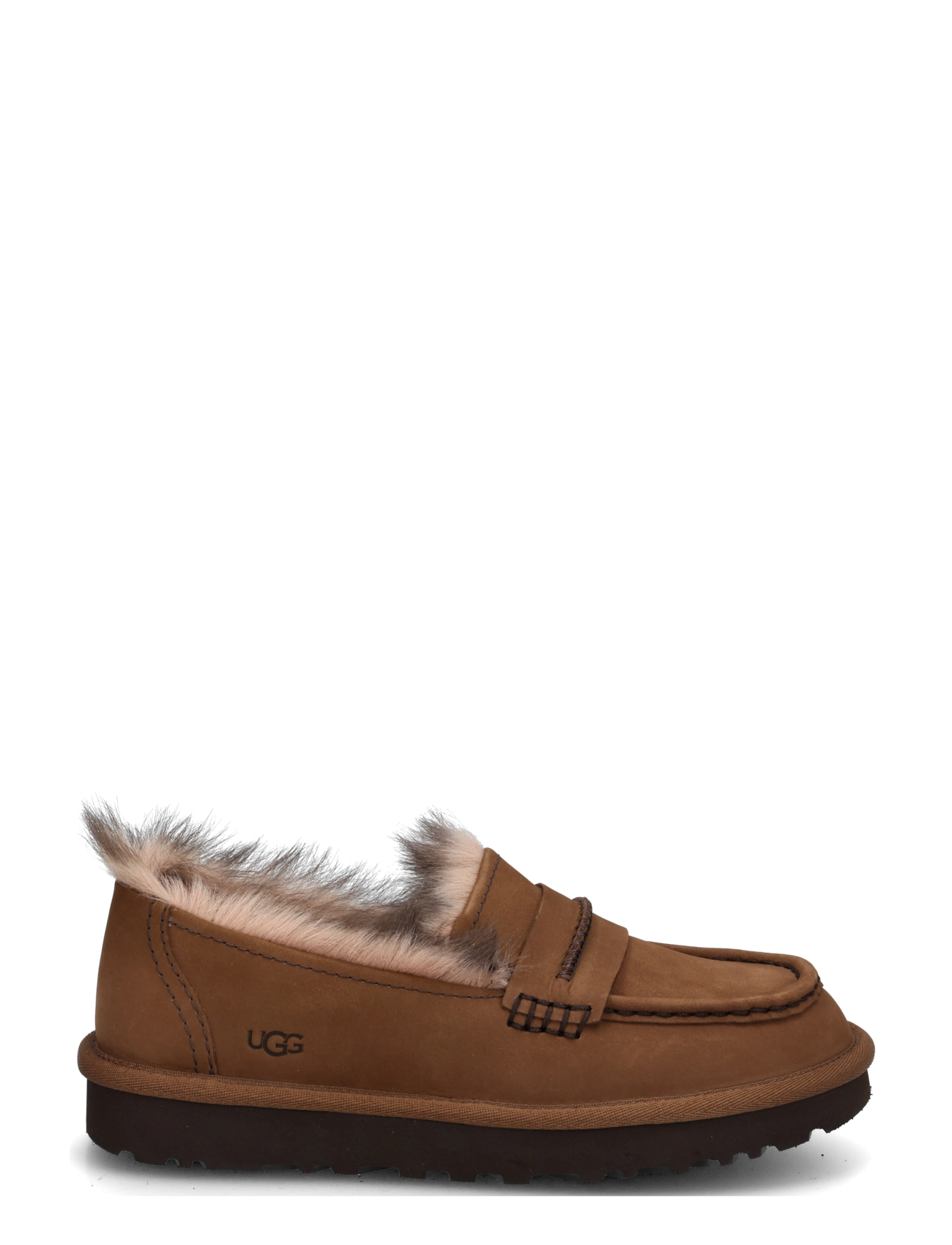 UGG - W Ellis Nubuck Loafer - mode trends - dark chestnut - 2