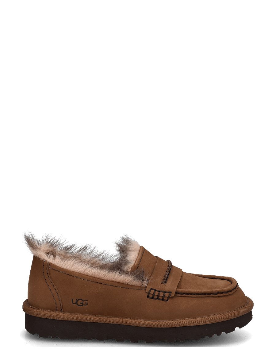 UGG - W Ellis Nubuck Loafer - mode trends - dark chestnut - 2